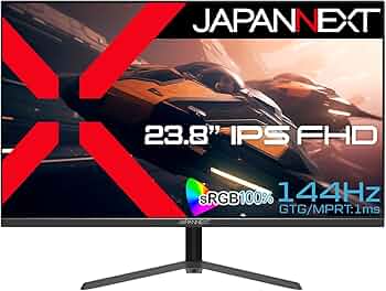 ゲーミングモニター 23.8インチ 1920×1080 Amazon.co.jp: 【Amazon.co.jp限定】 JAPANNEXT 23.8インチ ゲーミング